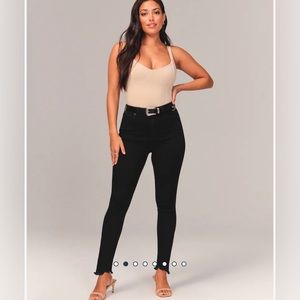 Abercrombie & Fitch Curve Love High Rise Super Skinny Ankle Jeans- moving sale!